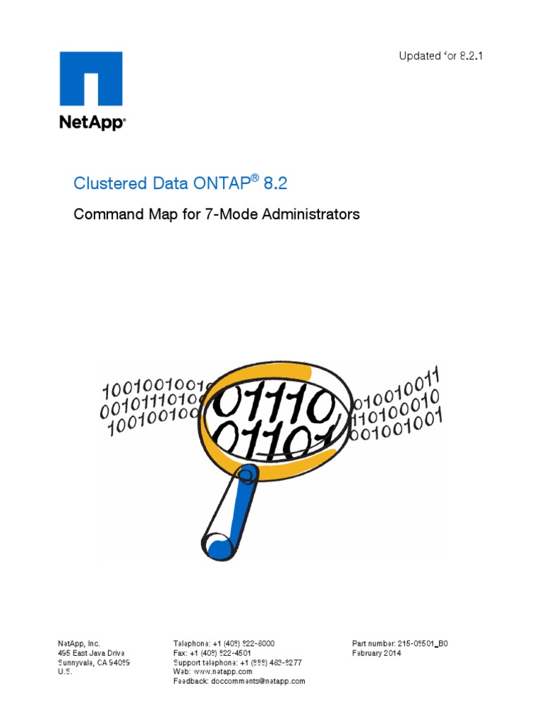 Cluster Mode Map To 7-Mode | PDF | Command Line Interface | Computer ...