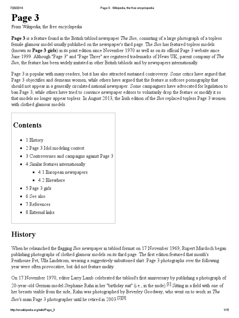 Page 3 - Wikipedia, The Free Encyclopedia | PDF | Publications ...