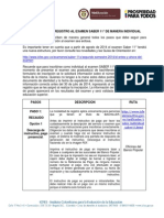 Paso a Paso SABER 11 Individual Segundo Semestre 2014