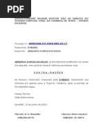 Contra Razões Da EMBASA