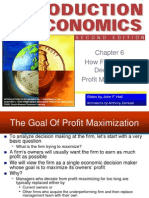 How Firms Make Decisions: Profit Maximization: Slides by John F. Hall