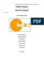 Noble Project: Incroci Charity: Group Name: Be It!