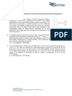 Applied Lecture 1 - Fundamentals of Thermal and Hydraulic Machines and Fluid Power