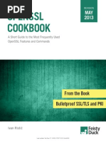 Openssl Cookbook: Bulletproof SSL/TLS and PKI From The Book