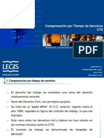 Compensación Por Tiempo de Servicios CTS: Legis Perú S.A. Trinidad Morán 990, Lince. Lima - Perú