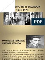 Militarismo en El Salvador 1931-1979