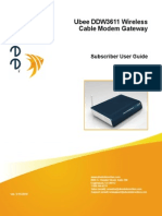 Ubee DDW3611 User Guide