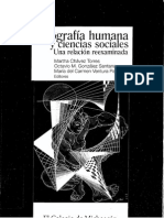 Geografía Humana Como Ciencia Social, GIMÉNEZ GILBERTO