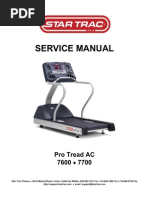 Download Product Support-startrac-Technical Manuals-Treadmills-620-7734B Ac Pro Tread 7600 7700 Treadmill Service Manual 1 by Diaz Alejandro SN234603884 doc pdf