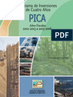 Programa de Inversiones A Cuatro Años (PICA) 2012-2016