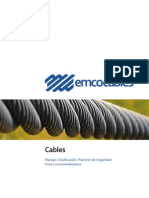 ESPECIFICACIONES Cables