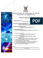 Formulas e Indices Curriculares