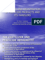 Licensing and Registration of Pesticide Products and Its (2)