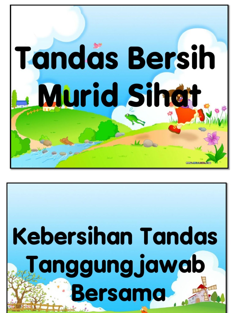  Kebersihan Tandas  Tanggungjawab Bersama