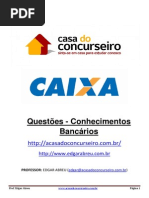Conhecimentos Bancarios - 100 Questoes - Edgar Abreu