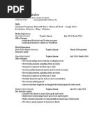 Gonzalez Rainey Resume