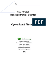 HAL-HPC600 User Manual