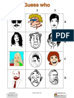 Describing People - Guess Who - Game