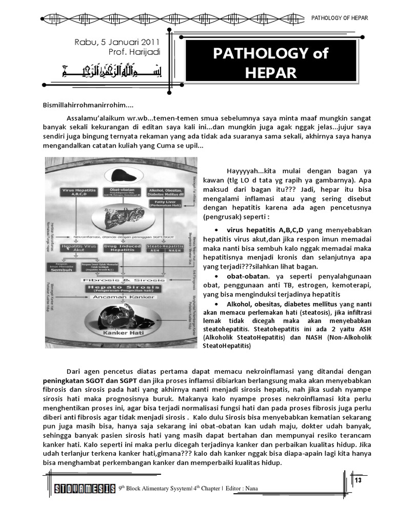 Hepatology of Hepar | PDF