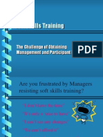 Soft Skills Training: The Challenge of Obtaining Management and Participant Buy-In