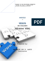 Web Programming HTML