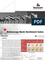 Dukascopy Bank Sentiment Index: June Release 11/07/2014