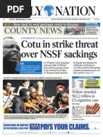 Daily Nation July 18th 2014 Government Politics