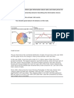 The Chart and Graph Below Give Information About Sales and Share Prices for Coca