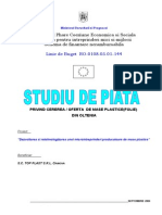 Studiu de Piata Top Plast