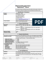 RightSweet Stevia MSDS No OM 9-09