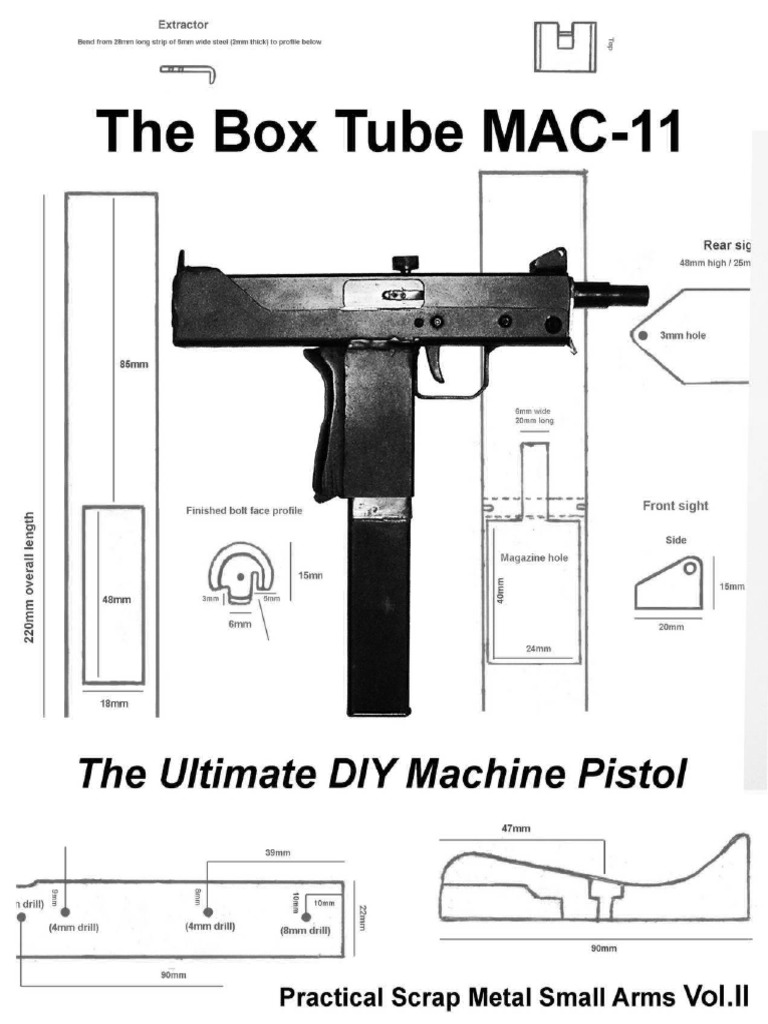 The Box Tube MAC11 (Practical Scrap Metal Small Arms Vol.2).pdf Mill