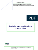 Installer des applications office