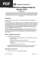 Link Planner Release Notes v3.6.4