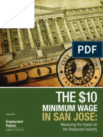 San Jose Minimum Wage Study