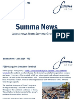 Summa Group July 2014 PT3 News