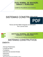 Sistemas Construtivos Aula 1