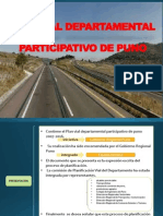 Plan Vial Departamental Participativo de Puno