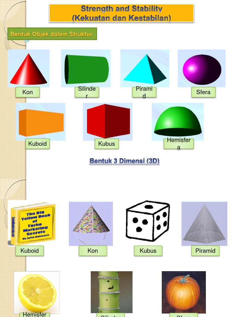 Shapes of 3D Objects Overview | PDF