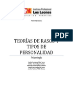 Teorias de Rasgo y Tipo de Personalidad Informe