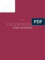 Valdemonjas 2014 Fiches Techniques