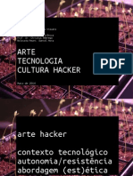 Arte Tecnologia Cultura Hacker