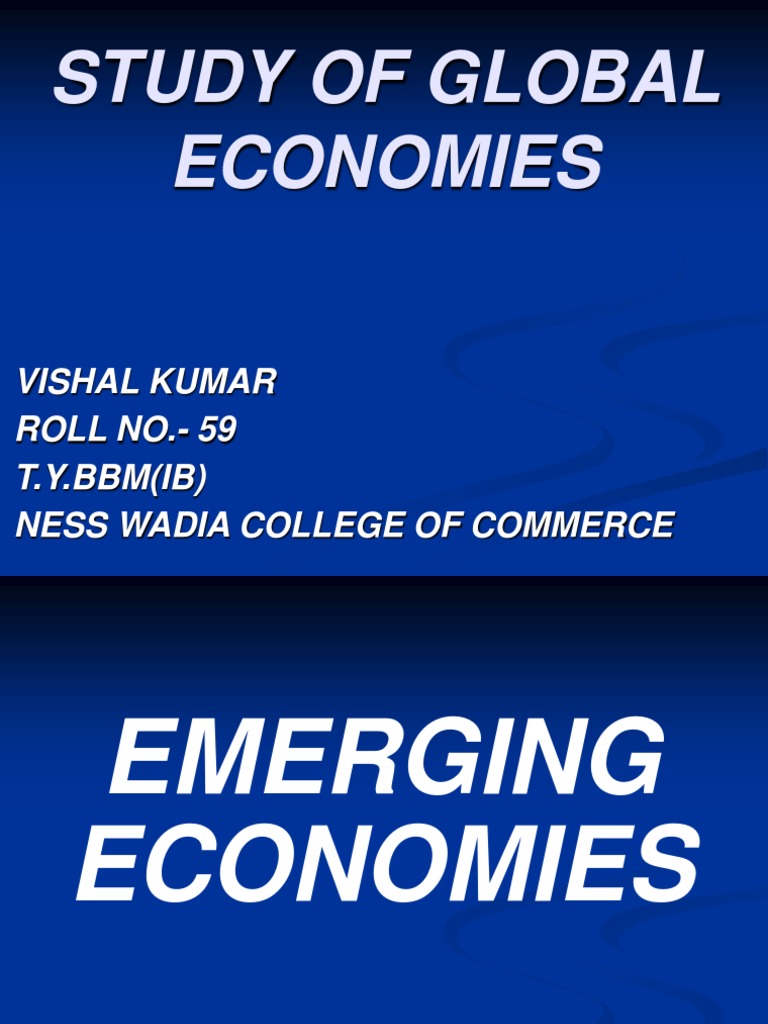 Overview of Emerging Market Economies | PDF | Finance & Money Management