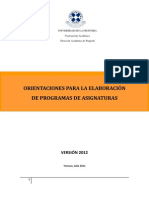 Documento Orientaciones para La Elaboracion de Programas de Asignatura