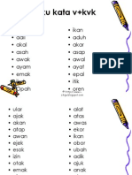 10.perkataan Suku Kata V+KVK