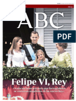 ABC 20-06-14 Felipe VI, Rey