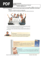 Procurar Emprego - Ficha de Trabalho 1