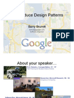 Mapreduce Design Patterns: Barry Brumitt