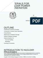 Materials for Nuclear Power Generation