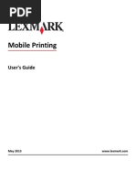 Lexmark MobilePrinting UserGuide En
