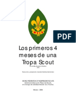 Los Primeros Cuatro Meses de Una Tropa Scout